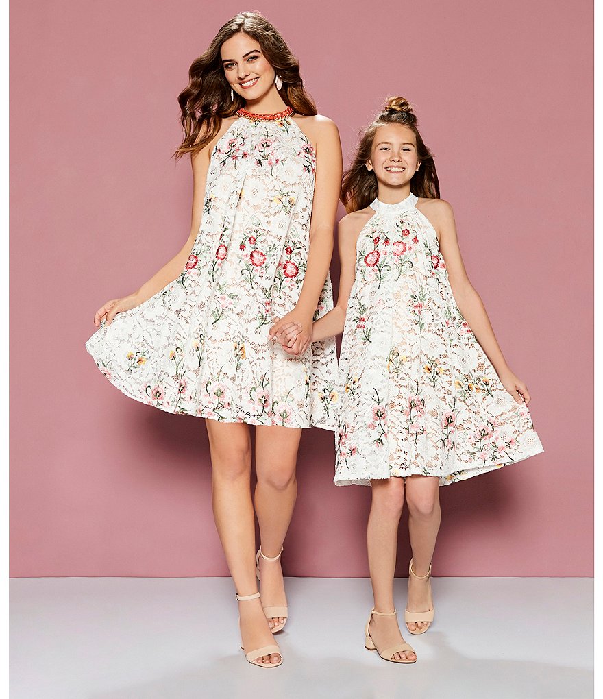 GB Girls' Block-Girl Microfiber Ankle-Strap Block-Heel Dress Sandals (Youth)