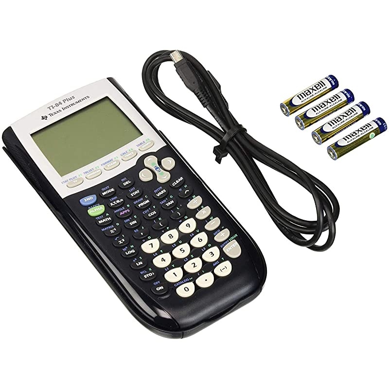 TI-84 Plus Graphing Calculator, Black