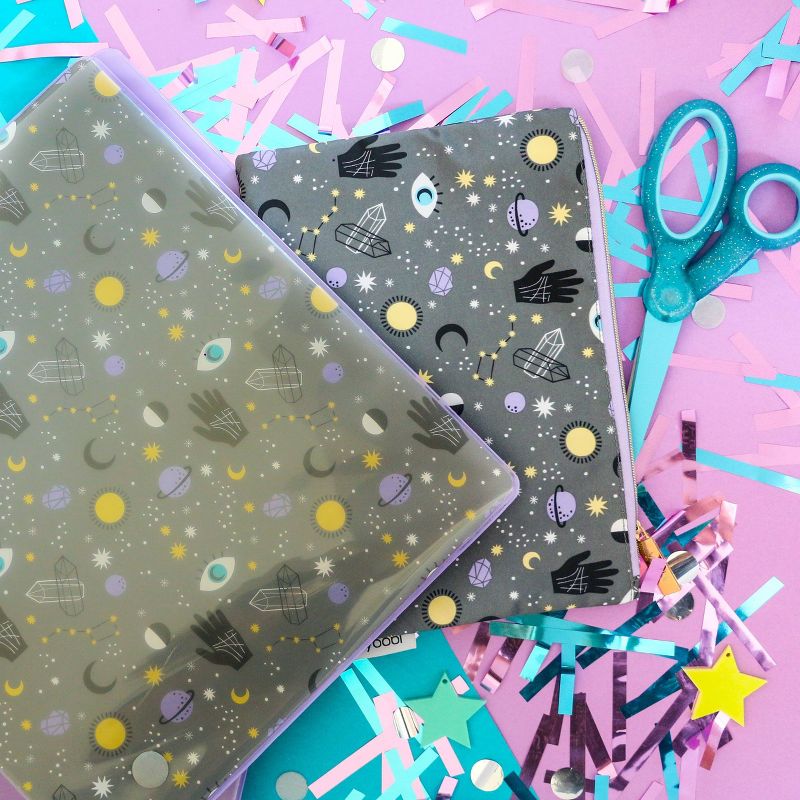 Adult Glitter Handle Scissors Arctic Blue - Yoobi™