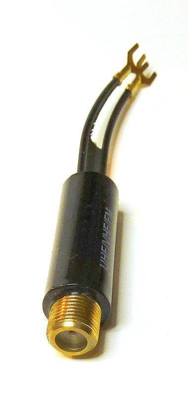 Indoor Antenna Matching Transformer UHF/VHF/FM Balun 75-300 Ohm TV F Cable Adapt