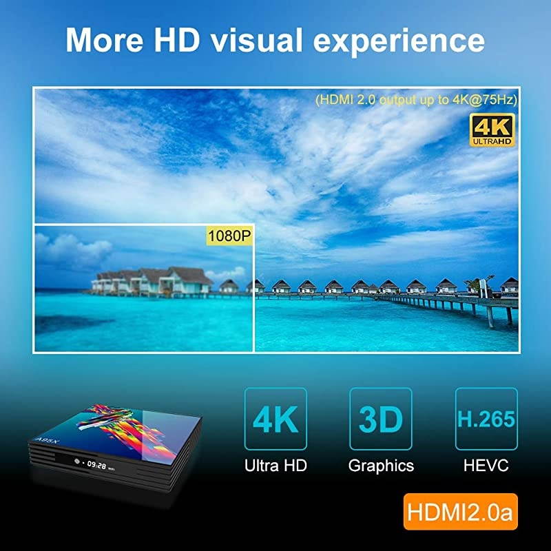 Pro 10 TV Box Android TV Box 100 4GB RAM 64GB ROM RK3318 QuadCore Support 24G50G Dual WiFi Bluetooth 40 Ethernet LNA 3D 4K