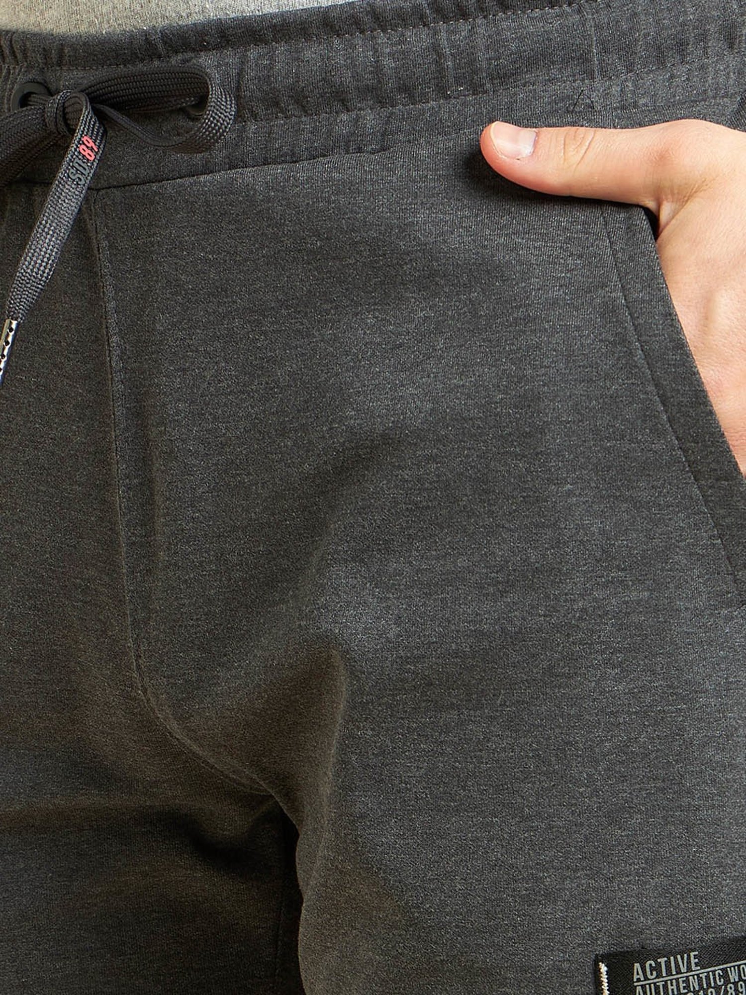 Sweet Dreams Charcoal Regular Fit Shorts