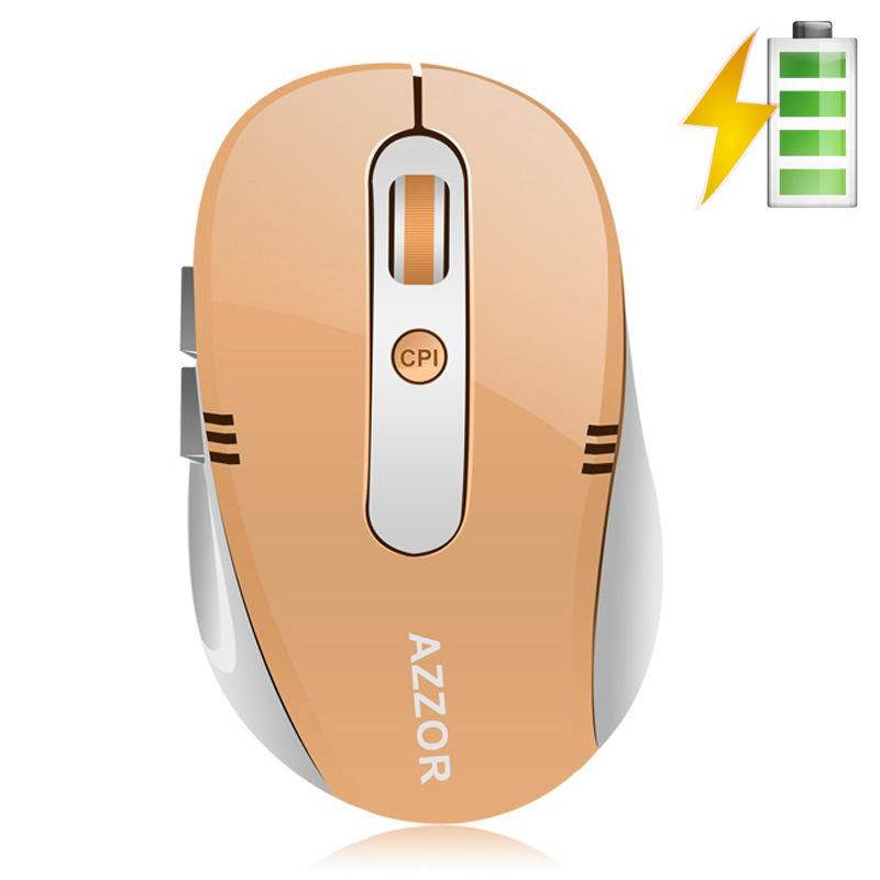 AZZOR S5 Rechargeable MouseRechargeable Wireless Silent Silent Power