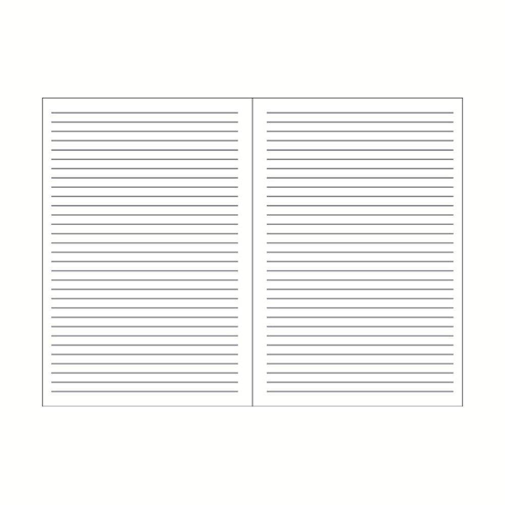 ORIGINAL And Unique Daycraft Signature Duo NOTEBOOK SKETCHBOOK &ndash; A5, Half Dotted Pages, Half Lined Pages, Grey/Blue - 8.3" x 6"