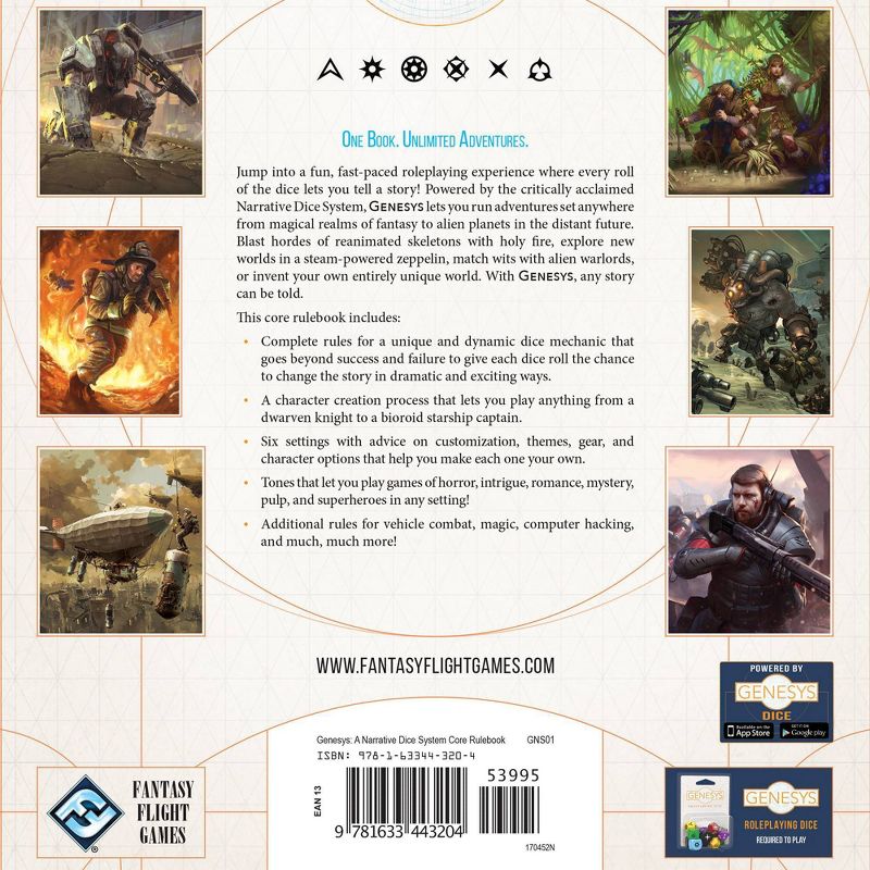 Fantasy Flight Games Genesys Core Rulebook