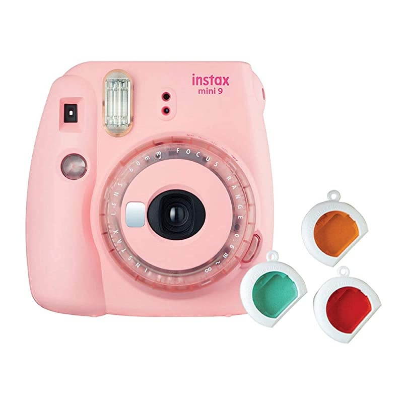 Instax Mini 9 Instant Camera Clear Pink Special Edition