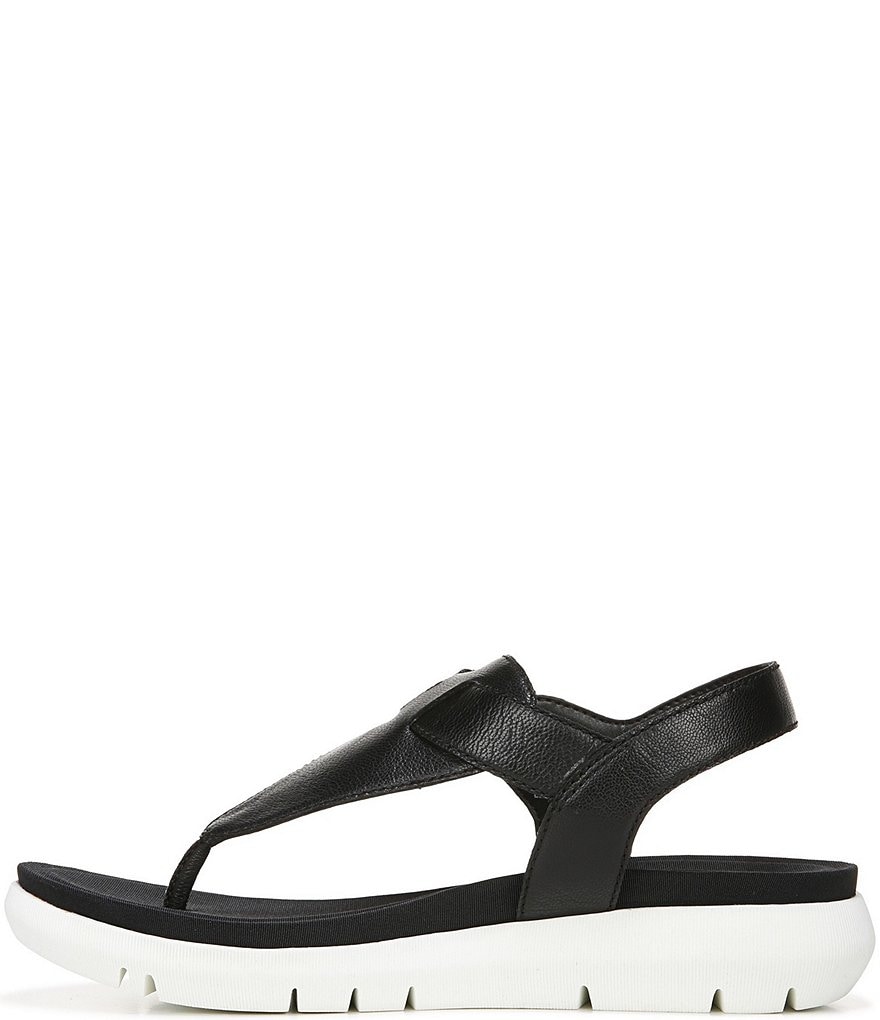 Naturalizer Lincoln Leather Sport Wedge Sandals