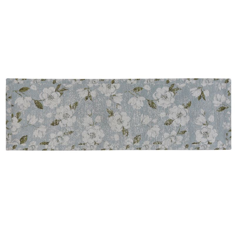 2'2"x8' Runner Swirl Loomed Rug Ivory/Black - Safavieh