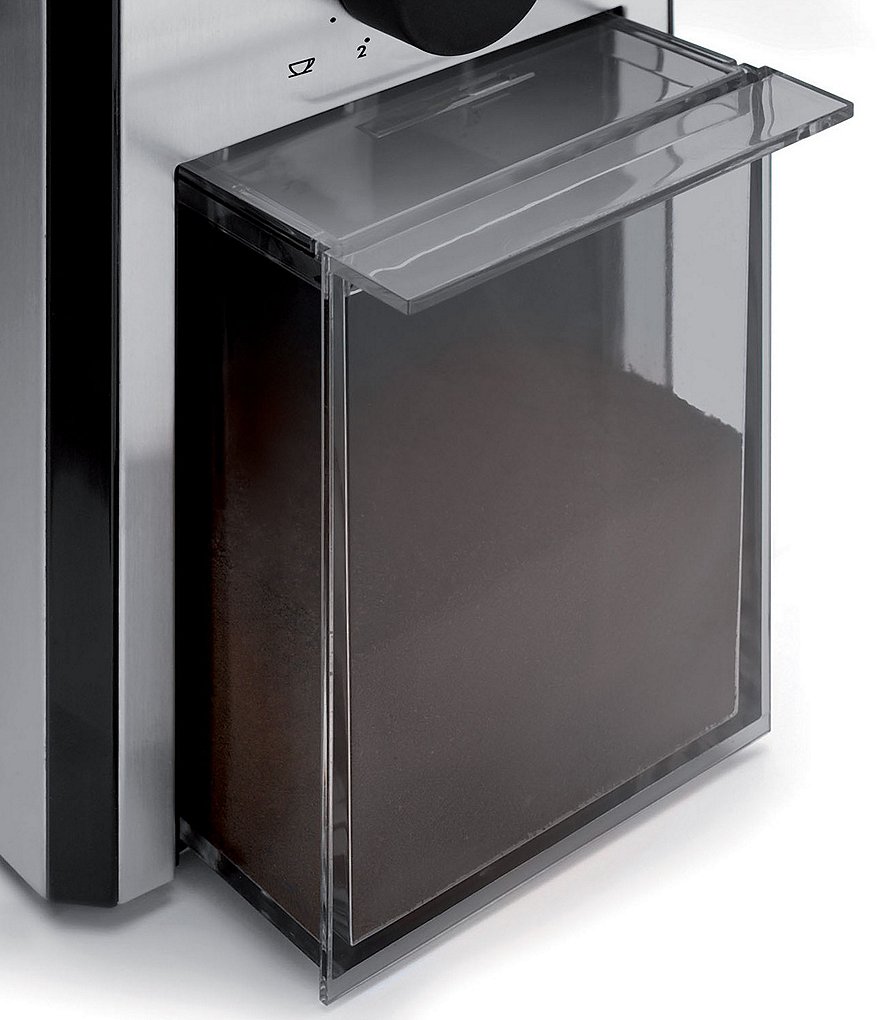 DeLonghi Black and Stainless Steel 4.2 oz Conical Burr Grinder