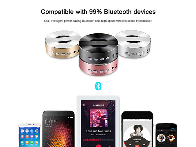 Autofeel Mini Wireless Bluetooth Speaker Portable Audio Loudspeakers Car Subwoofer Bass Speakers Support Handsfree TF AUX  Amplifier Stereo Music Box For iPhone Huawei Samsung HTC MP3