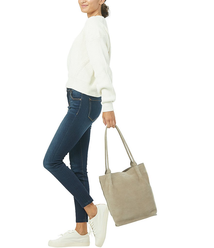 Hammitt Oliver Medium Nubuck Leather Tote Bag