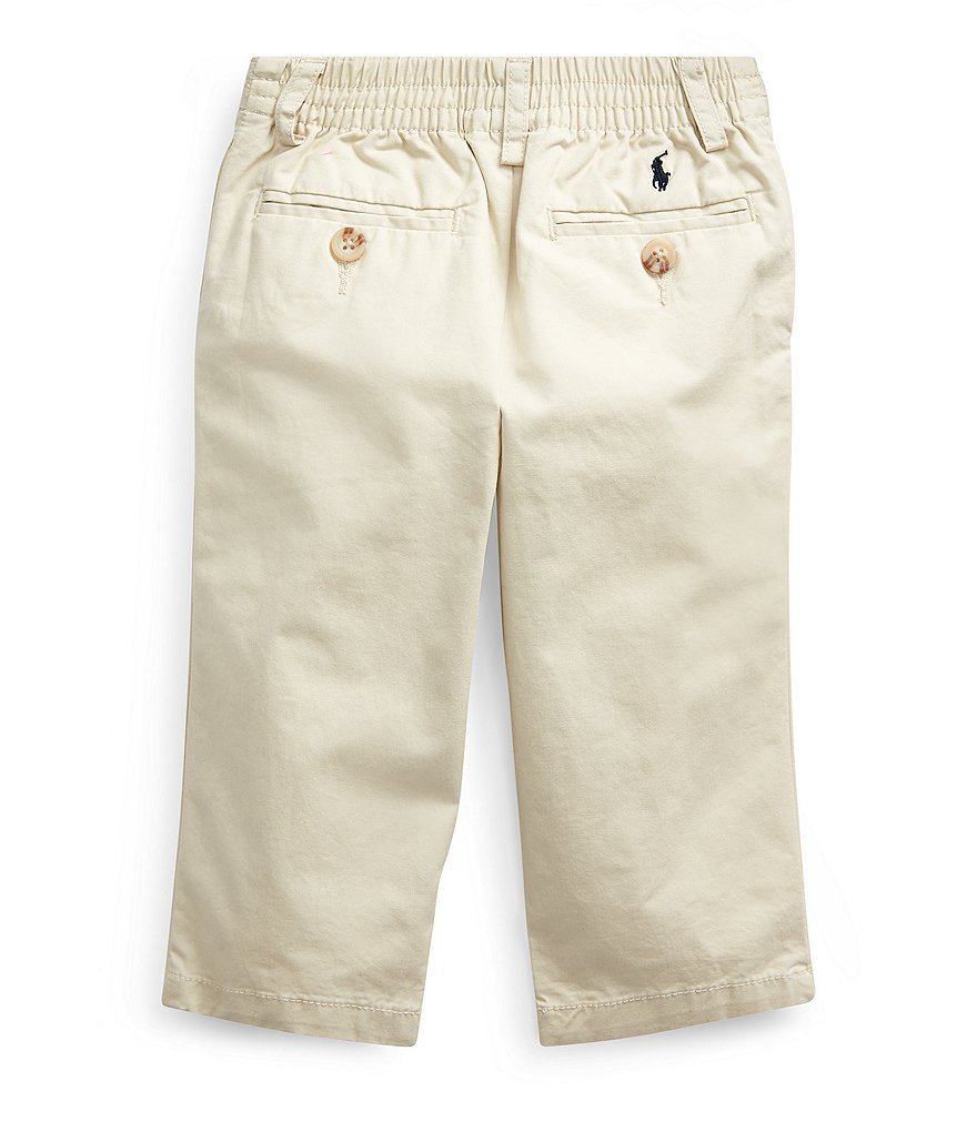 Edgehill Collection Baby Boys 3-24 Months Flat Front Linen Shorts