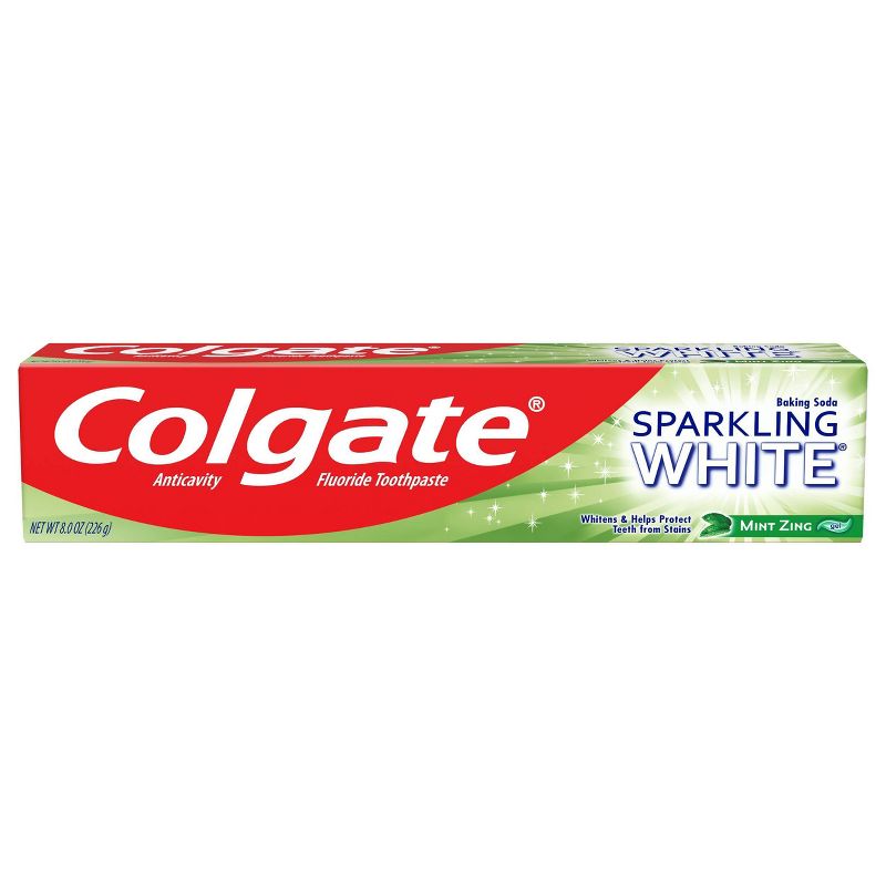 Colgate Sparkling White Whitening Toothpaste - Mint Zing - 8oz