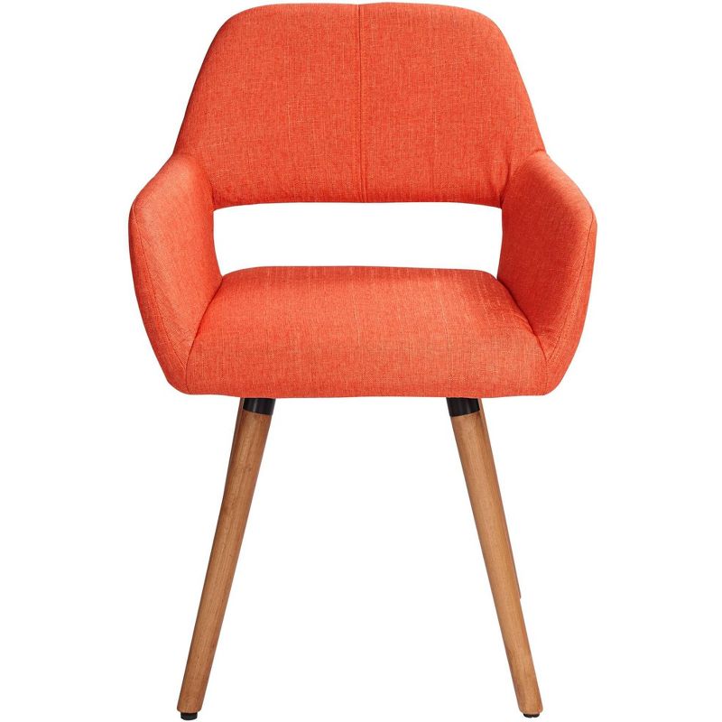 55 Downing Street Nelson Orange Fabric Dining Chair