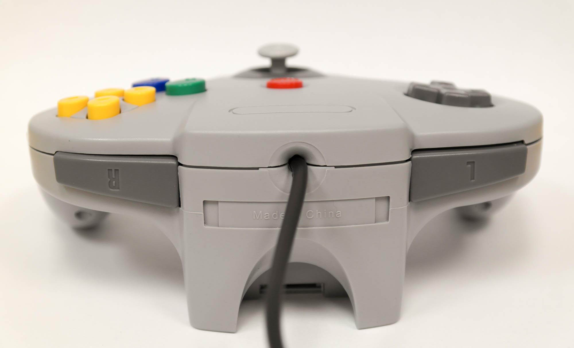 N64 USB Controller Gray For Window, Mac, and Linux by Mars Devices