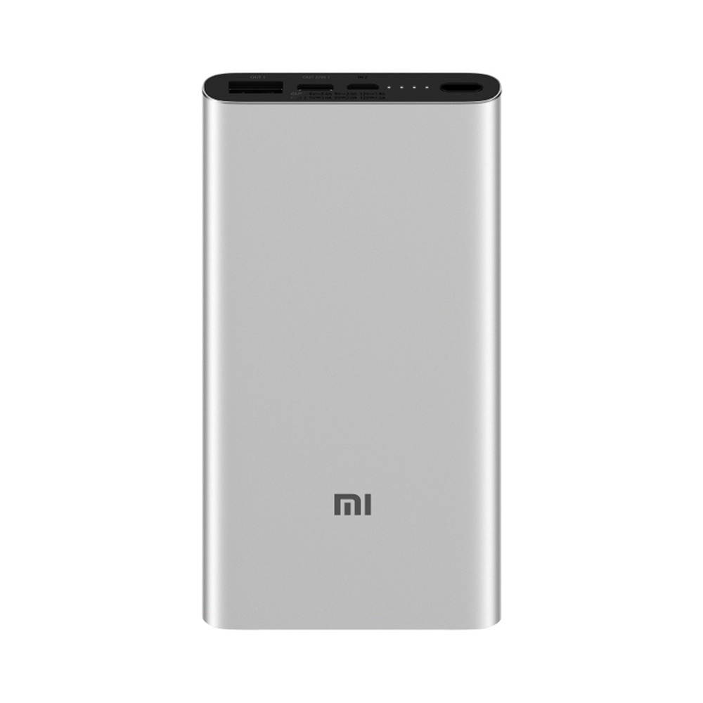 Xiaomi Mi Power Bank 3 10000mAh USB-C Two-way Quick Charge Mobile Phone Powerbank 18W MAX Traveling Charging Adapter for iPhone Samsung Huawei Xiaomi PLM12ZM