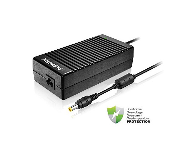 XtremPro Laptop Gaming Power AC Adapter w/ Power Supply Cord, Extra Long 8.4ft, 19V 9.23A 180W, 100 - 240V, 0.29 x 0.2" Plug Tip, 6.5" x 3.25" x1.75" for DELL - Black (11152)