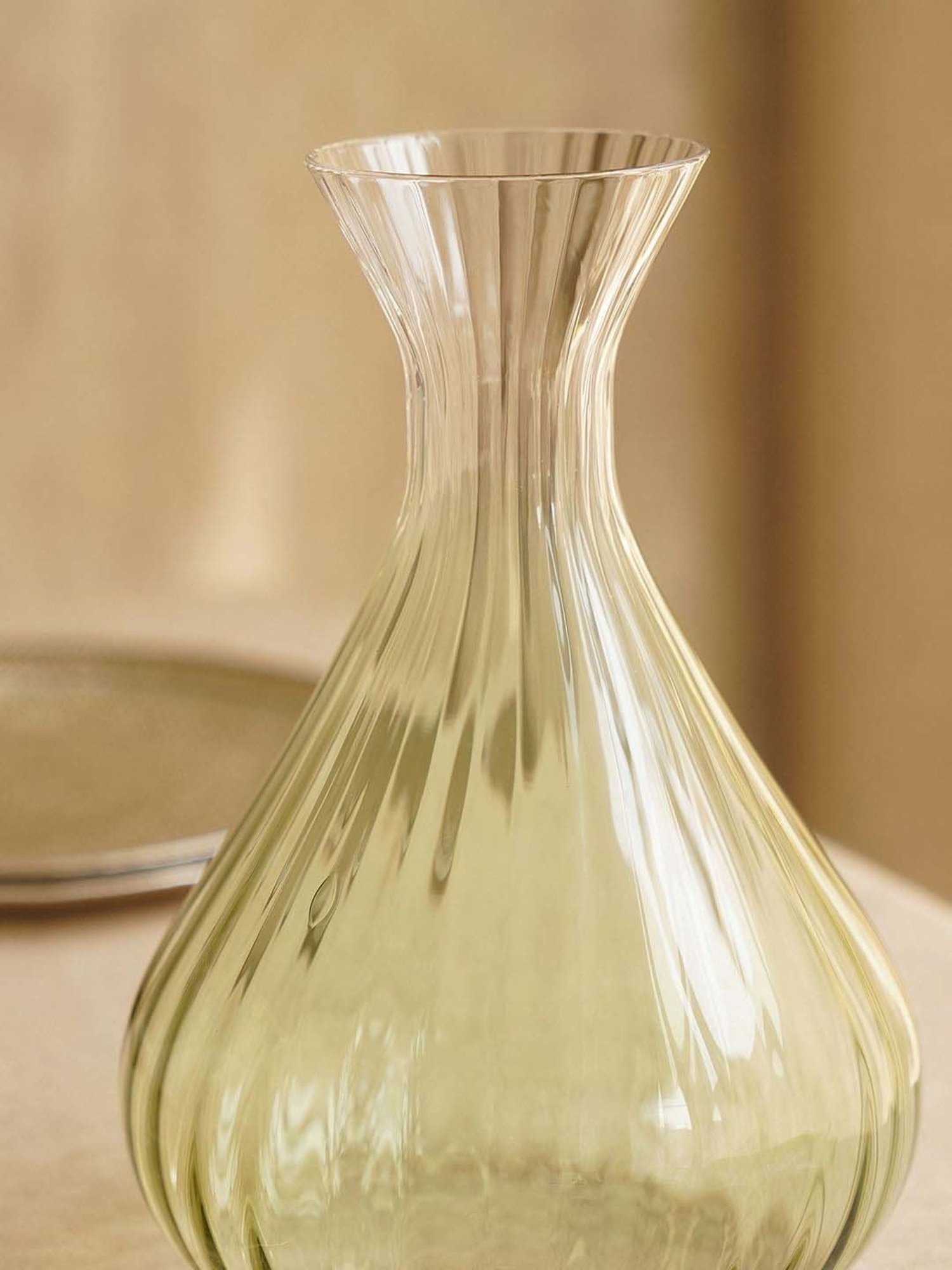 Pure Home and Living Blue Glass Decanter (0.7 L)