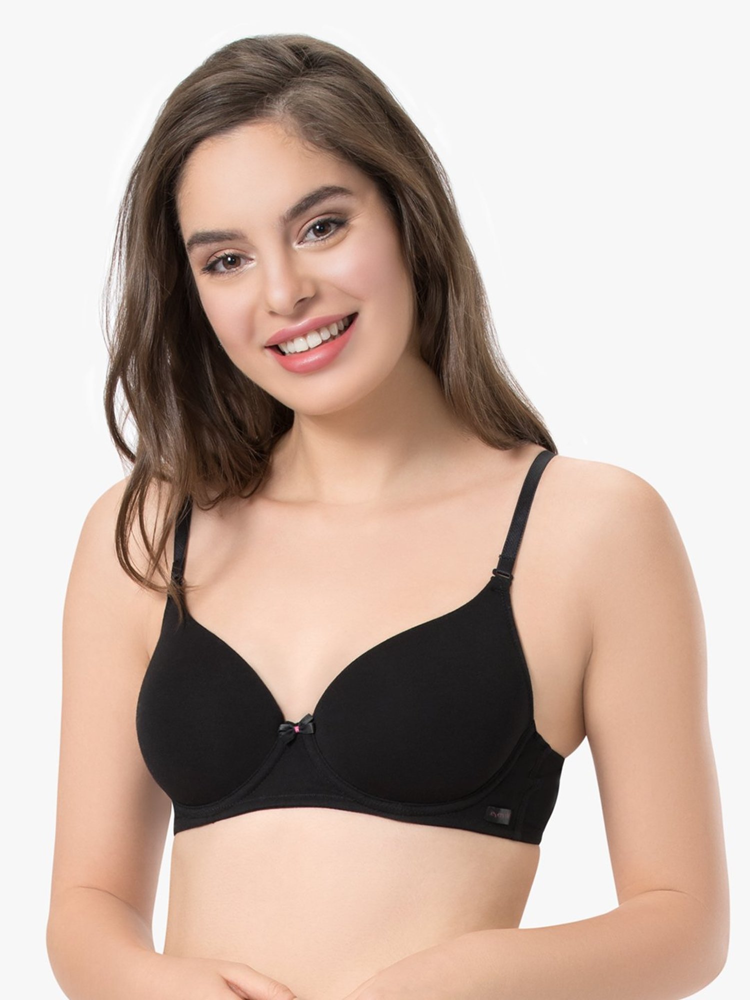 Every De by Amante Black Padded Under Wired Everyday Bra