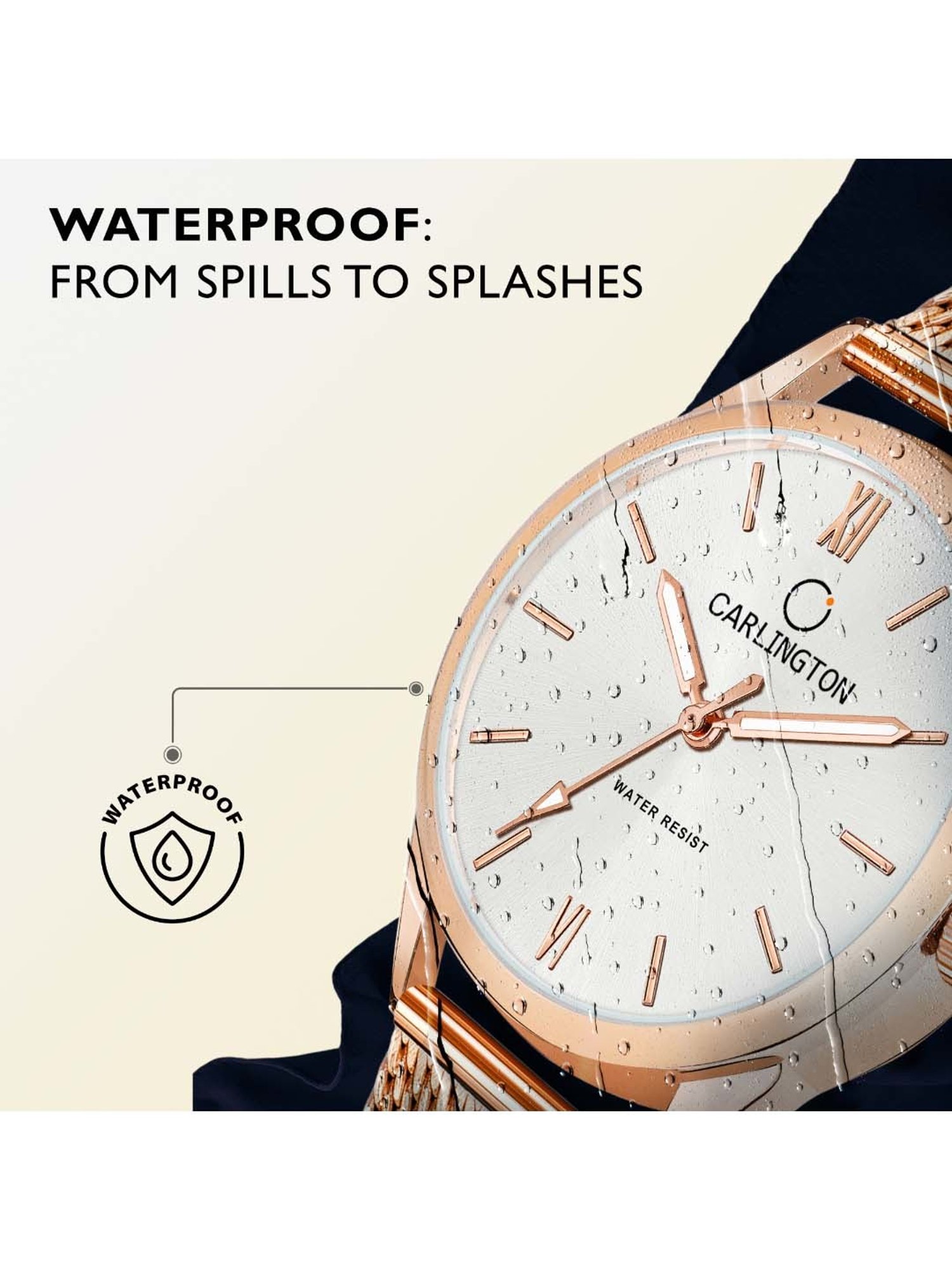 CARLINGTON CT 2008 Analog Watch for Women