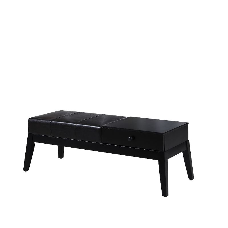 Classic Rectangular Bench Black - Ore International