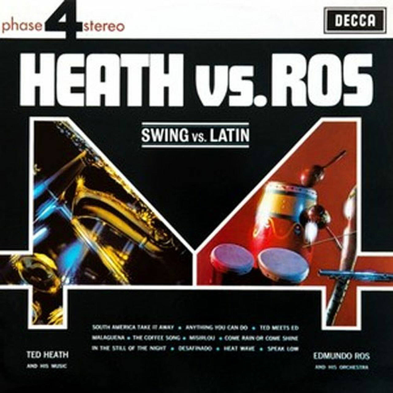 Ted Heath & Edmundo Ros Heath vs. Ros Vols 1 & 2 180g 2LP (Vinyl)