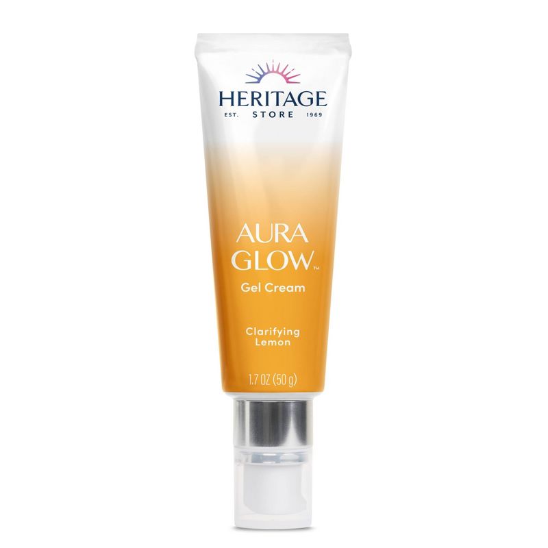 Heritage Store Aura Glow Gel Cream - Clarifying Lemon - 1.7oz