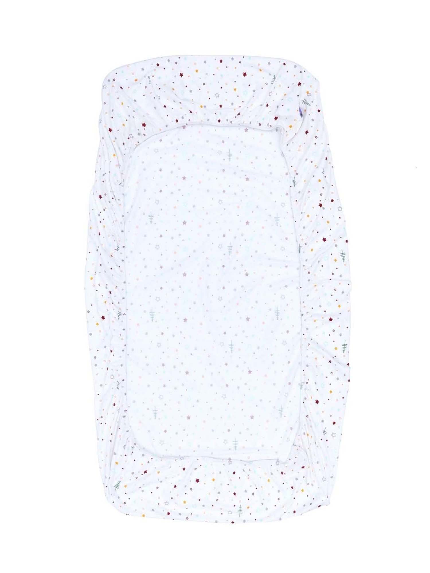 MiArcus Fundays Multicolor Cotton 30 TC Single Cot Sheet - Set of 2