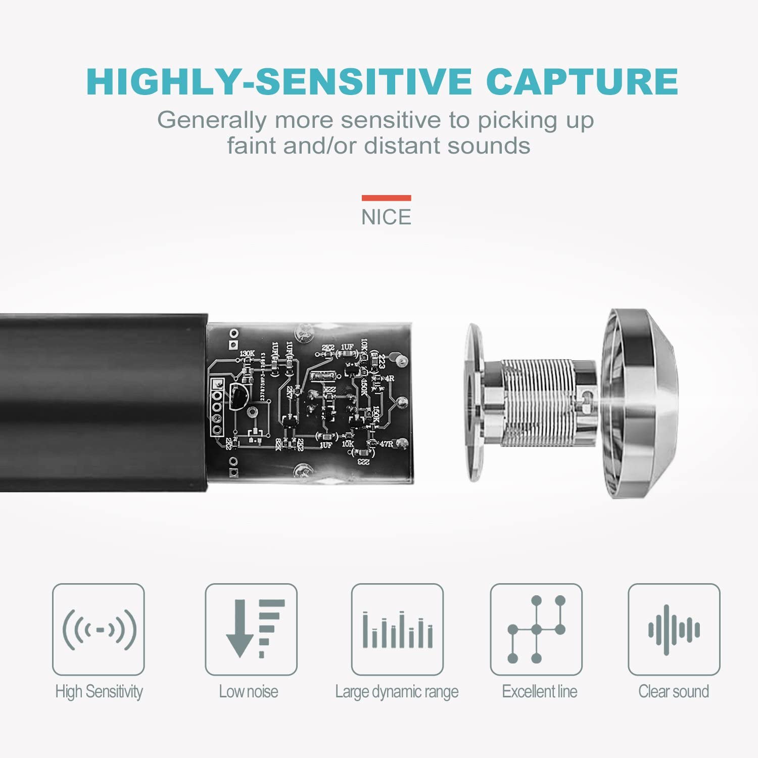 Condenser Microphone Bundle, BM-800 Mic Kit with Adjustable Mic Suspension Scissor Arm, Metal Shock Mount and Double-Layer Pop Filter for Studio Recording & Broadcasting (Black)