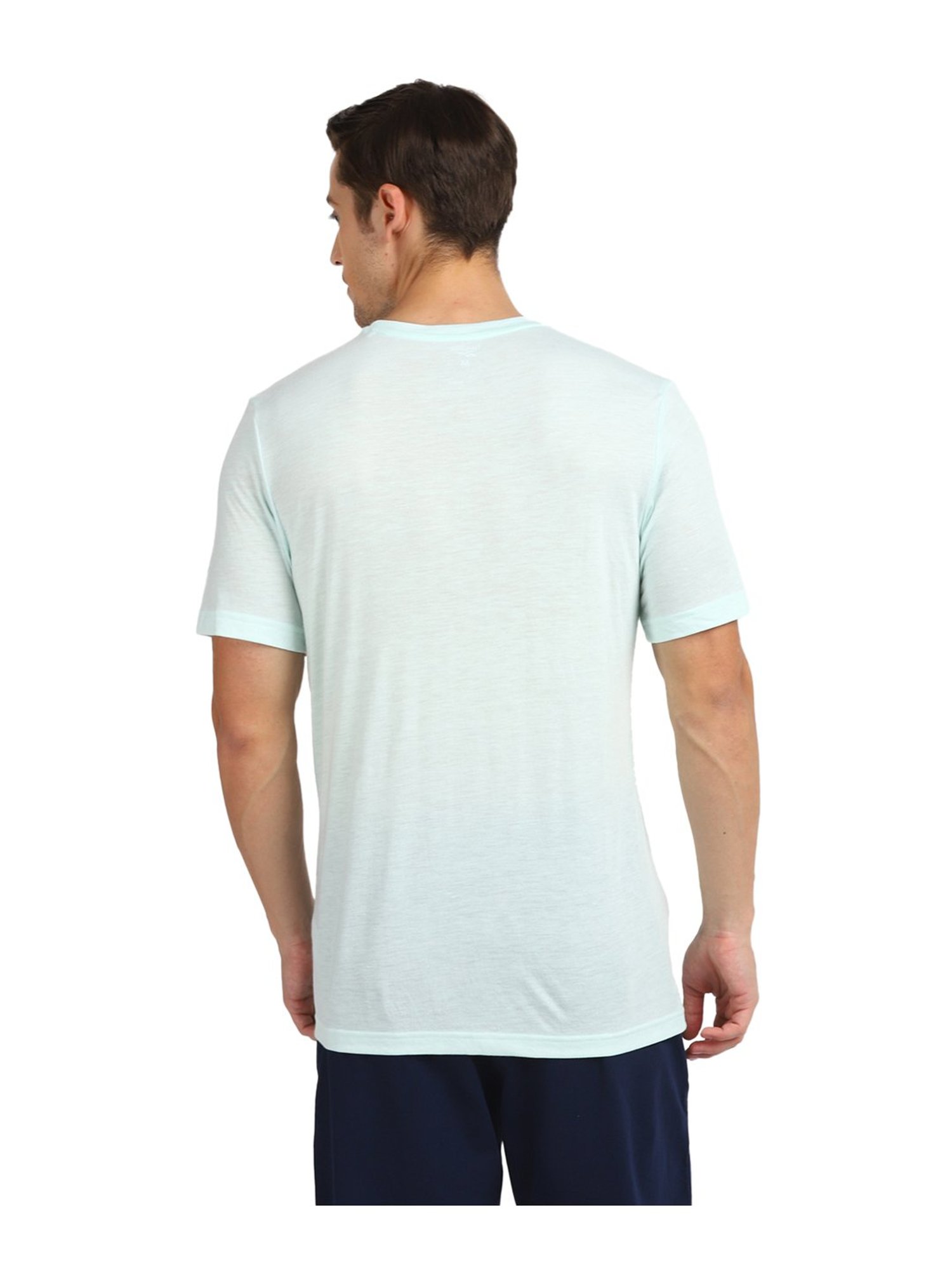 Reebok MYT SS Aqua Printed T-Shirt