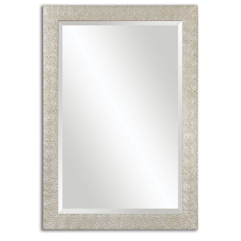 Rectangle Porcius Antiqued Decorative Wall Mirror Silver - Uttermost