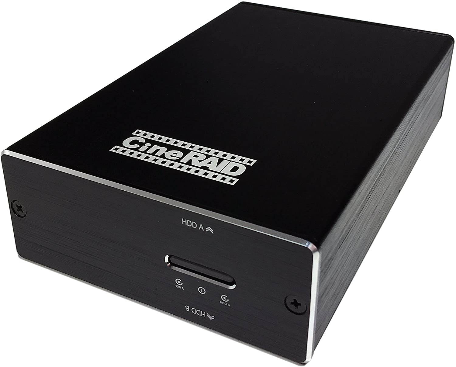 CineRAID CR-H218 Gen. 2 (Two Bay Portable USB 3.1 Gen. 2 Type C 2.5" Drive/RAID Enclosure)