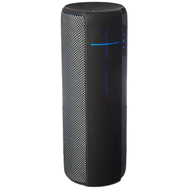 ue megaboom charcoal black wireless bluetooth speaker charcoal black, renewed