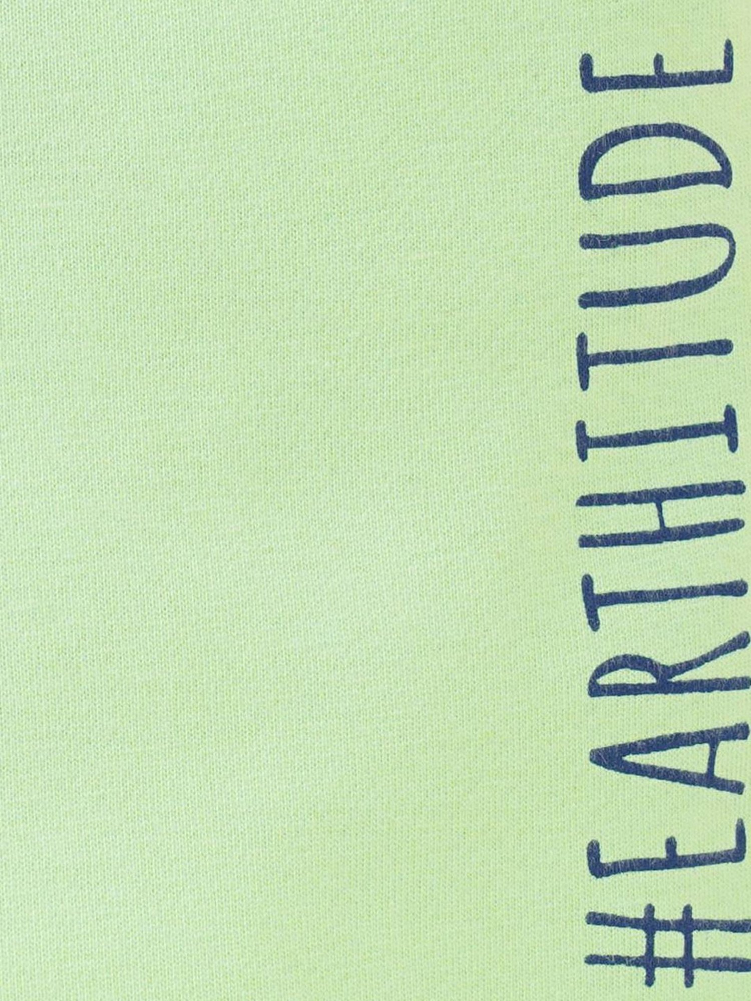 Ed-a-Mamma Boys Green Cotton Printed Shorts