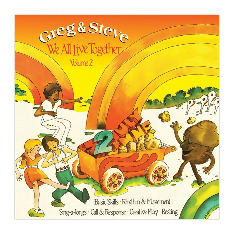 Creative Teaching Press Greg & Steve: We All Live Together CD Set