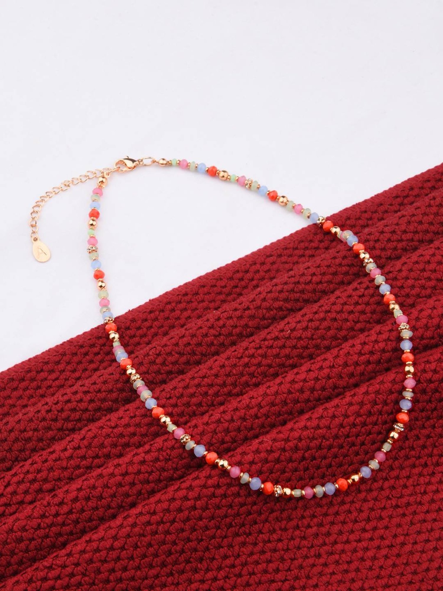 Accessorize London Women's Multi Rounded Beaded Necklace