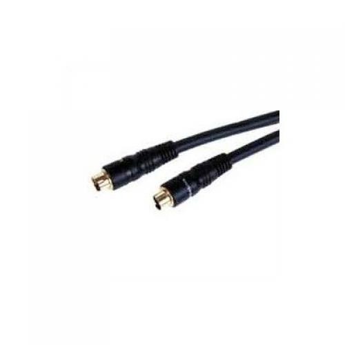 SVideo Cable GoldPlated SVHS 4PIN SVideo Cord 25 Feet