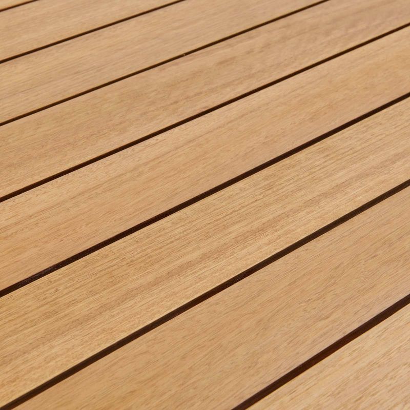 Riverlake 5pc Outdoor Patio Ash Wood Bar Set - Taupe - Modway