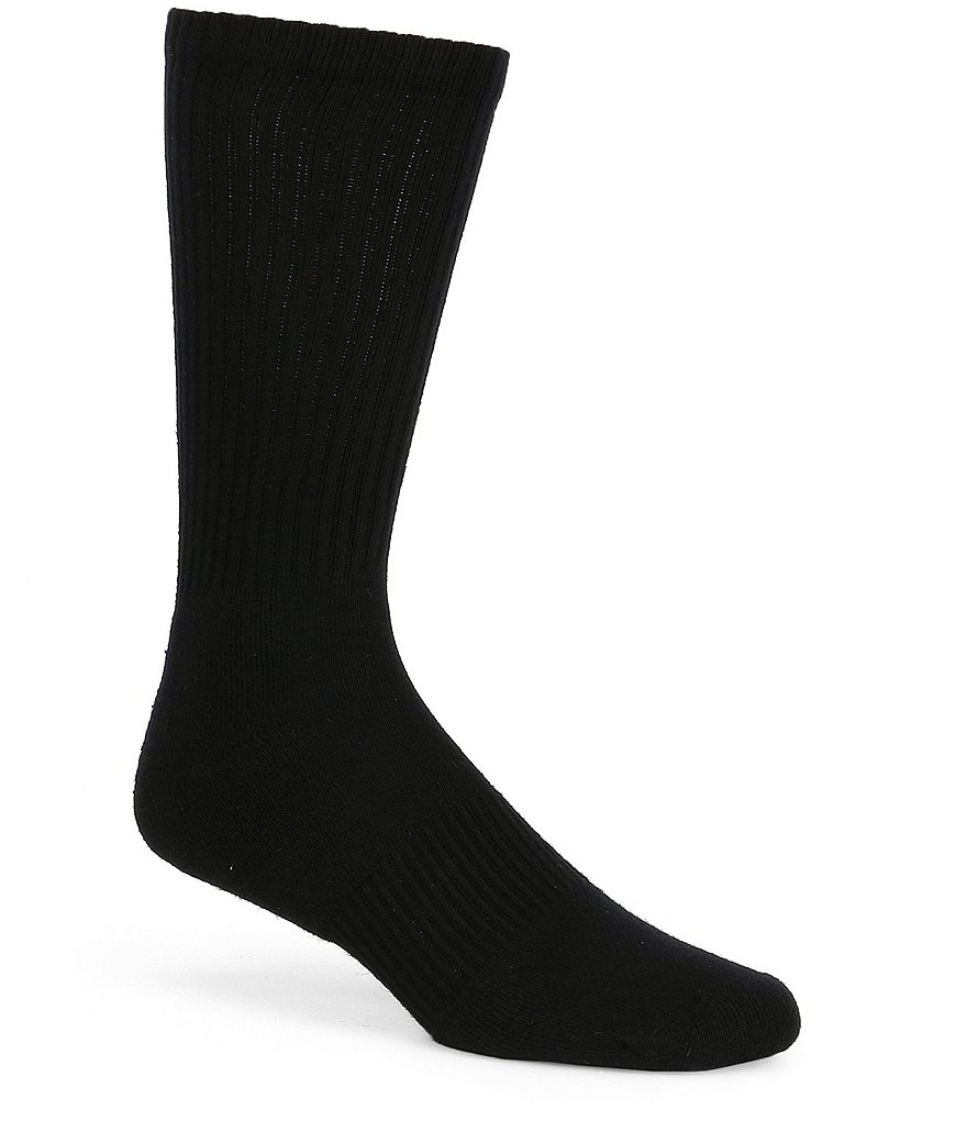 Johnston & Murphy Wool-Blend Ribbed Dress Socks
