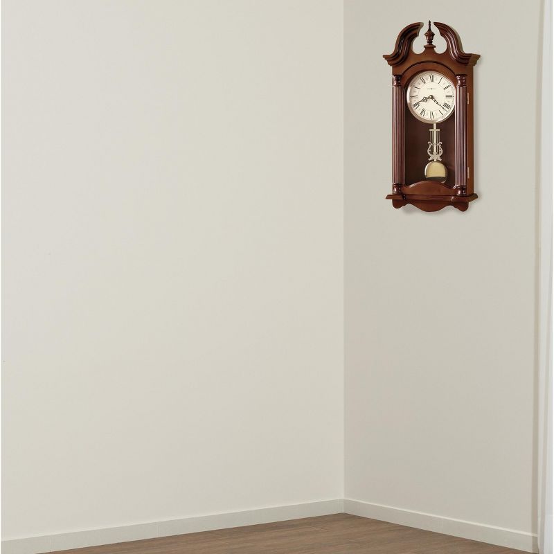 Howard Miller 625253 Howard Miller Everett Wall Clock 625253 Windsor Cherry
