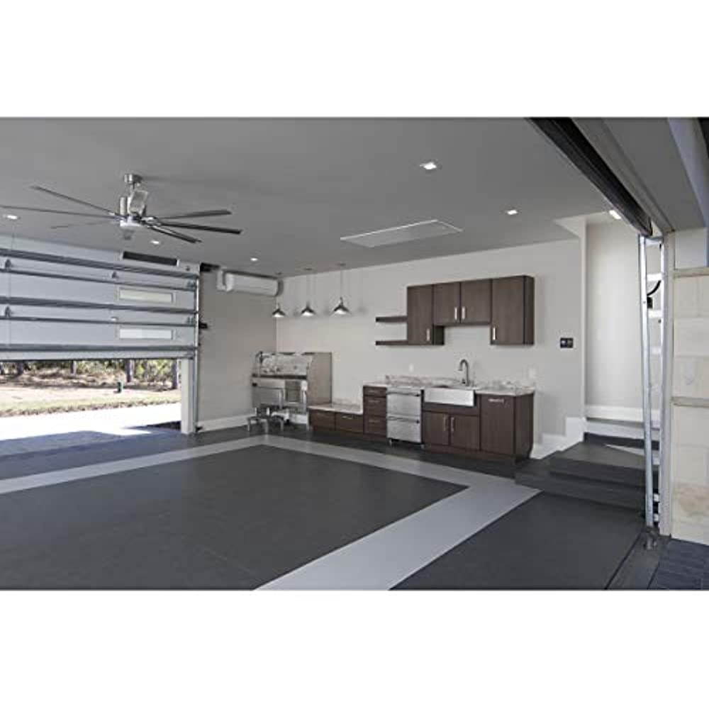 Vast Collection 72-Inch 8-Blade Gray Modern Ceiling Fan