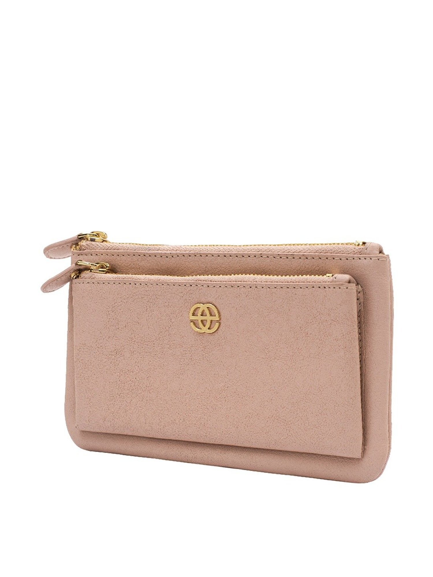 Eske Aleta Pink Solid Wallet for Women