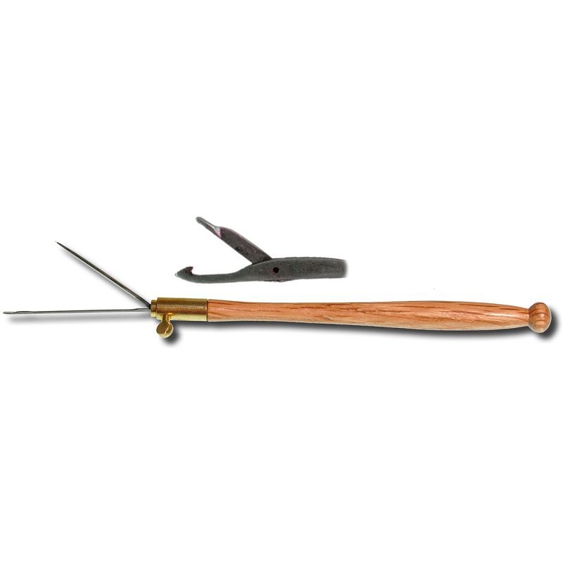 Lacis Reweaving Latch Needle Set W/Handle & Guide-.8mm