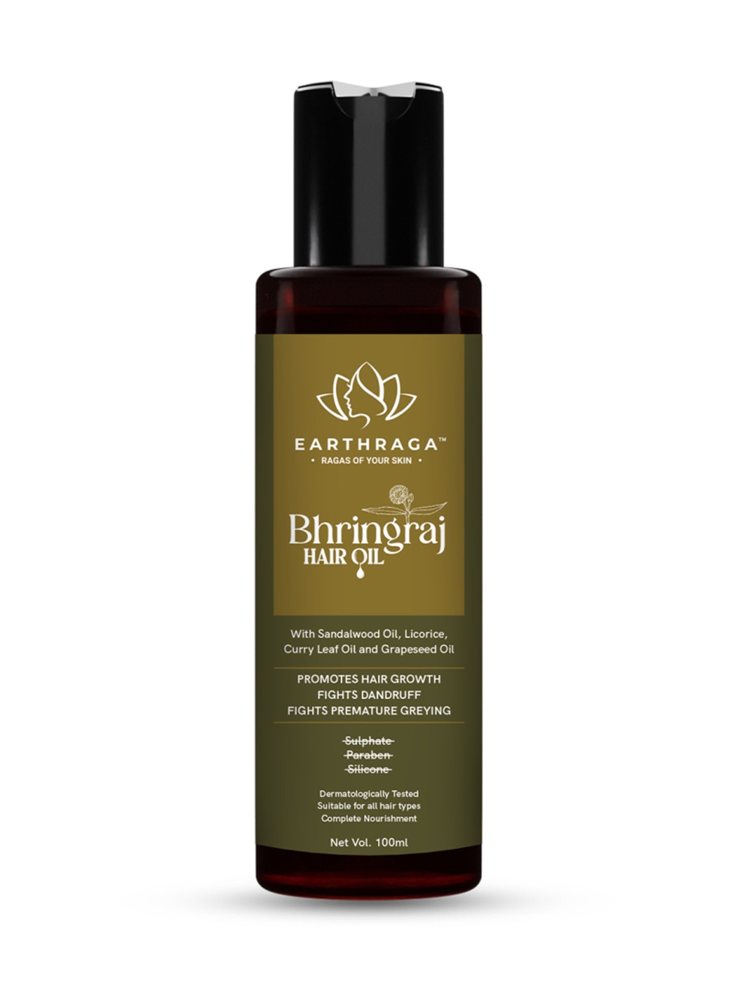 Earthraga Bhringraj Hair Oil - 100 ml