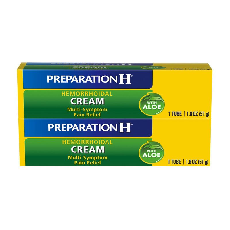 Preparation H Hemorrhoid Max Strength Cream - 2ct/1.8oz