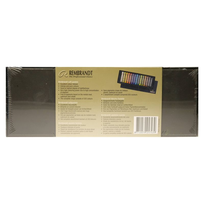 Soft Pastels Full Size Multicolor - Rembrandt 15ct