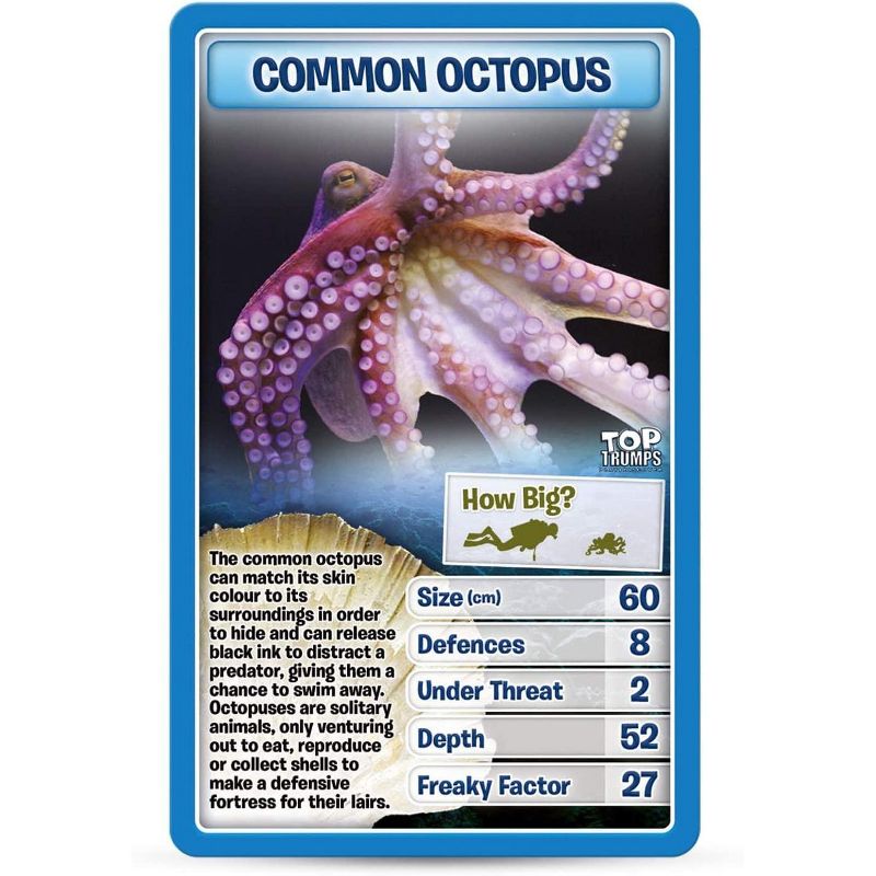 Top Trumps Creatures of the Deep Sea Top Trumps Card Game