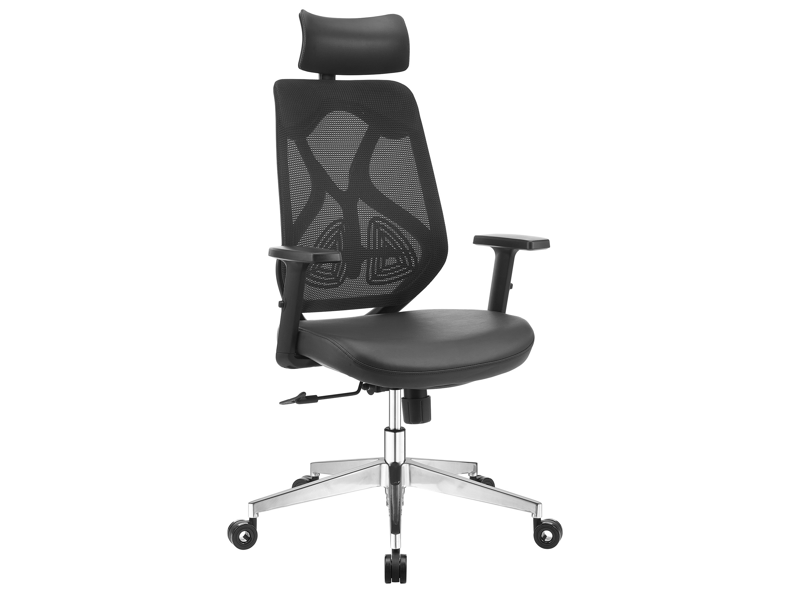 Worksmyth Home Office Ergonomic Computer Desk Chair, Adjustable Height Mesh Back Gaming Chair With Lumbar Support, Adjustable Armrest and Headrest, Tilt Tension