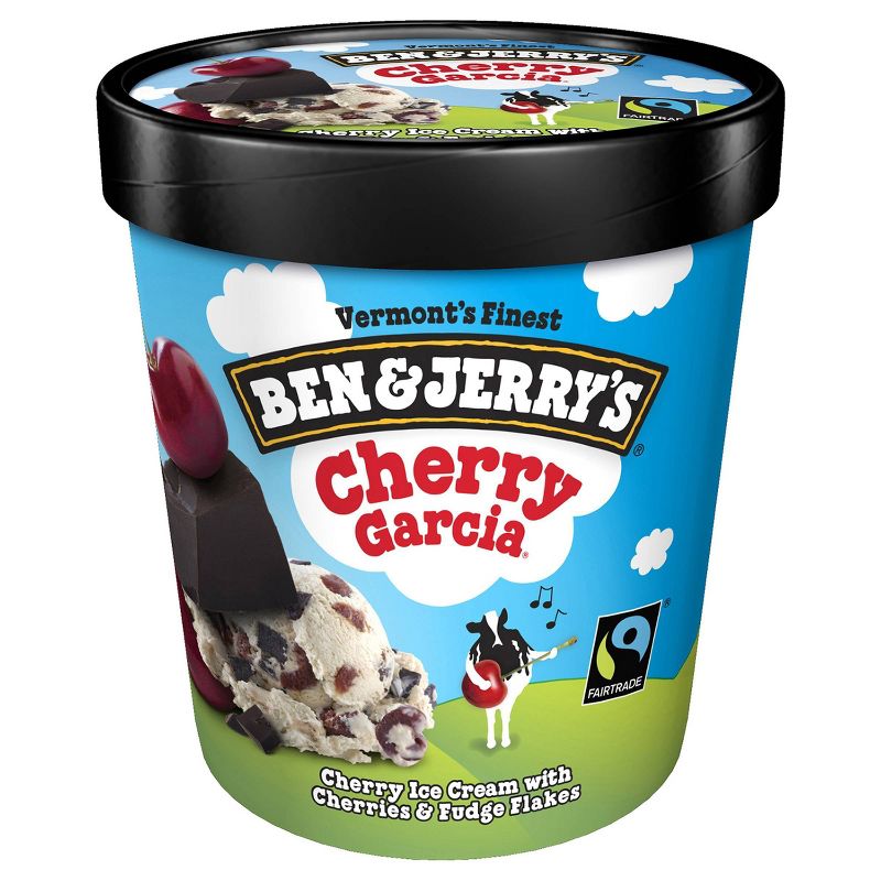 Ben & Jerry's Cherry Garcia Ice Cream - 16oz