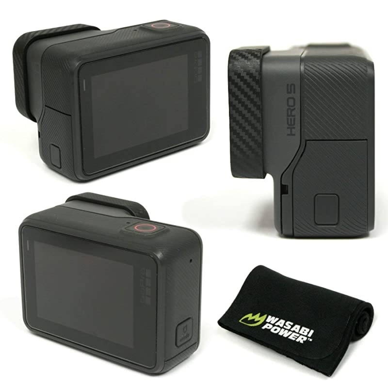 Lens Cap (x2) & Screen Protector (x2) for GoPro HERO7, HERO6, HERO5 Black